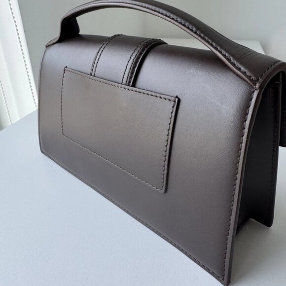 Jacquemus Le Grand Bambinou Chocolate Brown Handbag Large - Picture 5 of 10
